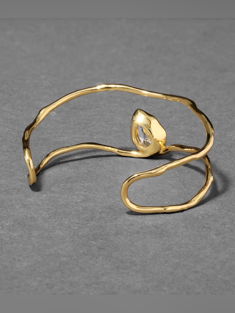 Asterales Vine Floating Cuff Bracelet Gold Clear NEW Alexis Bittar AU06 - Picture 3 of 9